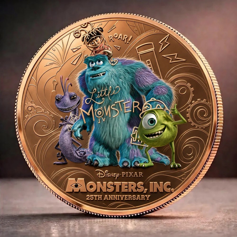 Monsters, Inc. 25th Anniversary Commemorative Coin – GNE9205