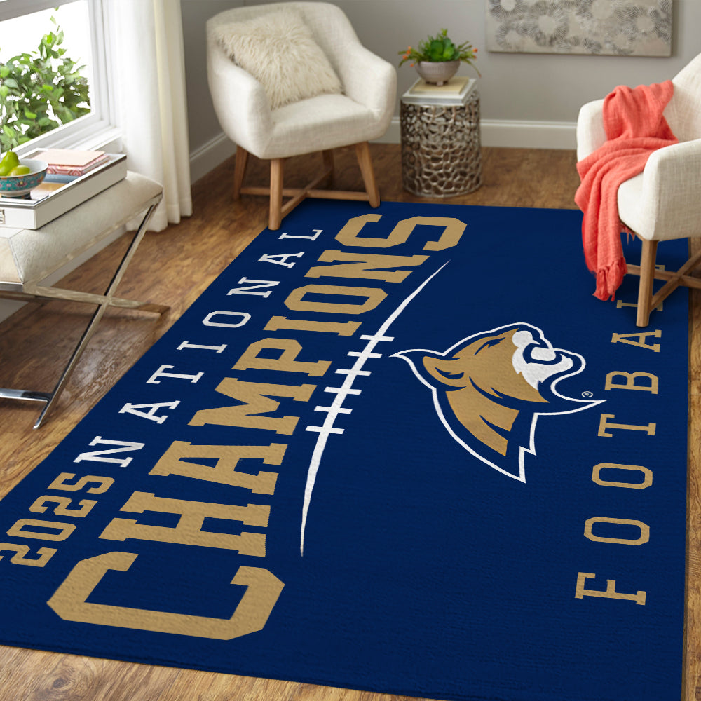 Montana State Bobcats Football 2025 National Champions Rectangular Rug – MAITM14609