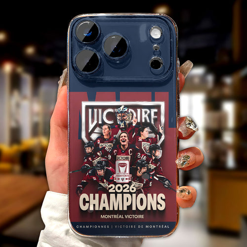 Montreal Victoire PWHL Champions 2026 Phone Case – TANTN23075