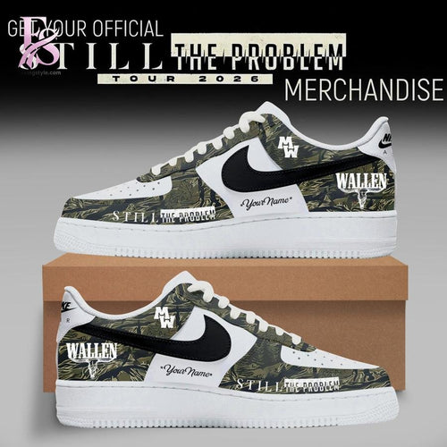 Morgan Wallen Still The Problem Tour 2026 Air Force Shoes