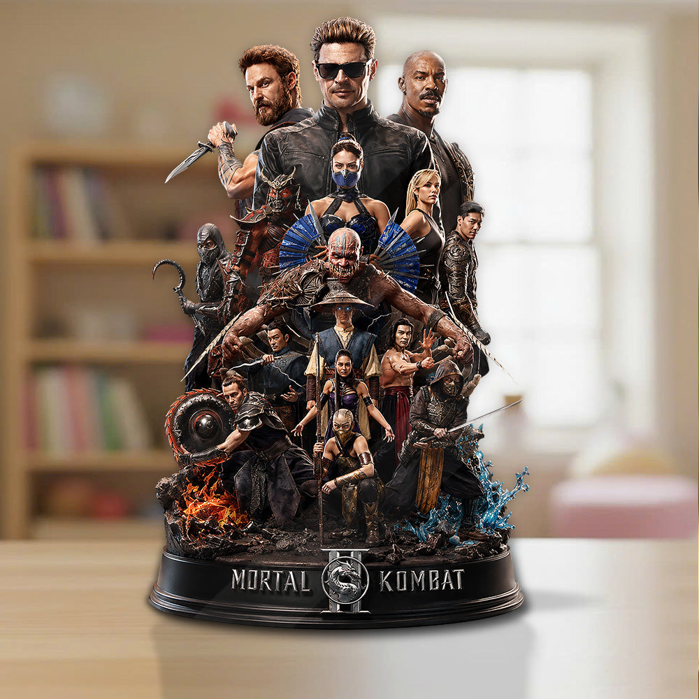 Mortal Kombat 2 2026 Custom Shape Acrylic Plaque – GNE6389