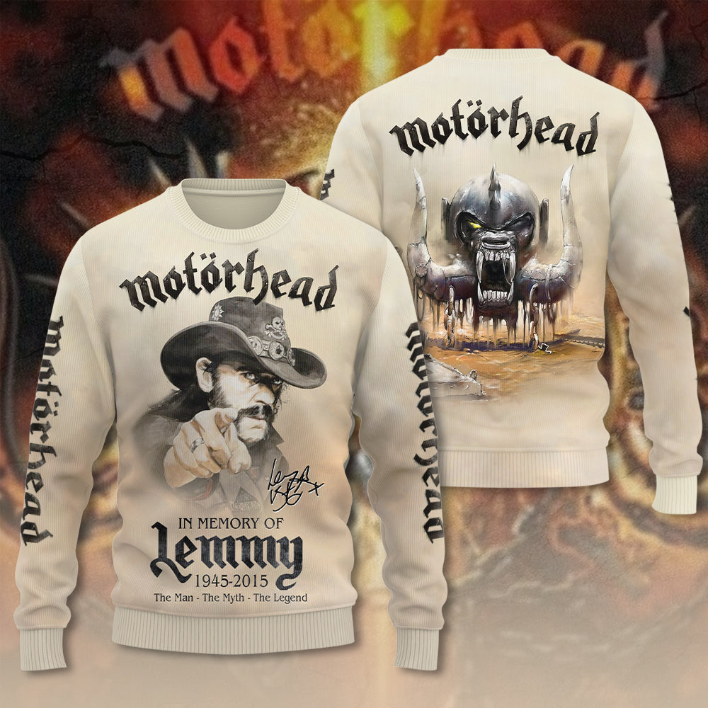 Motörhead x Lemmy Kilmister 3D Apparel – MAITM 4326