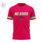 NC State Basketball All Pink Uniform T-Shirt