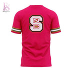 NC State Basketball All Pink Uniform T-Shirt