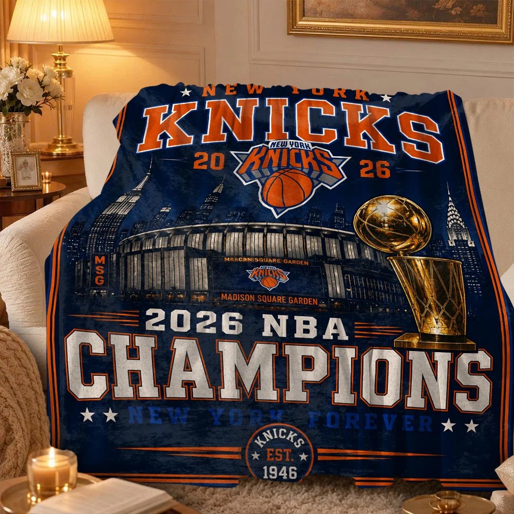 New York Knicks Fleece Blanket – TMTHU9033