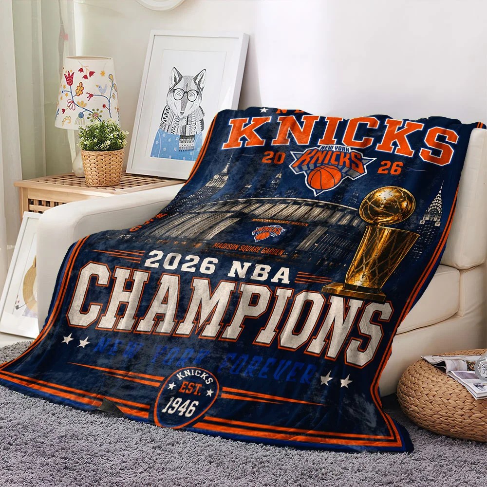 New York Knicks Fleece Blanket – TMTHU9033