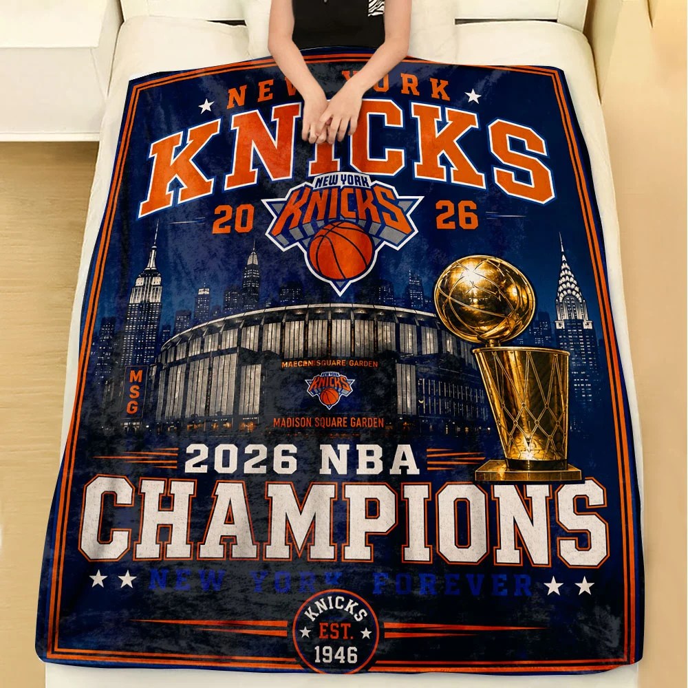 New York Knicks Fleece Blanket – TMTHU9033