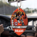 Chicago Bears Custom shape 2-sided Acrylic Car Ornament – TMTHU863