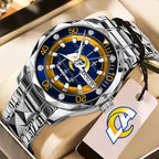 Los Angeles Rams Alloy Luxury Quartz Watch – TMTHU938