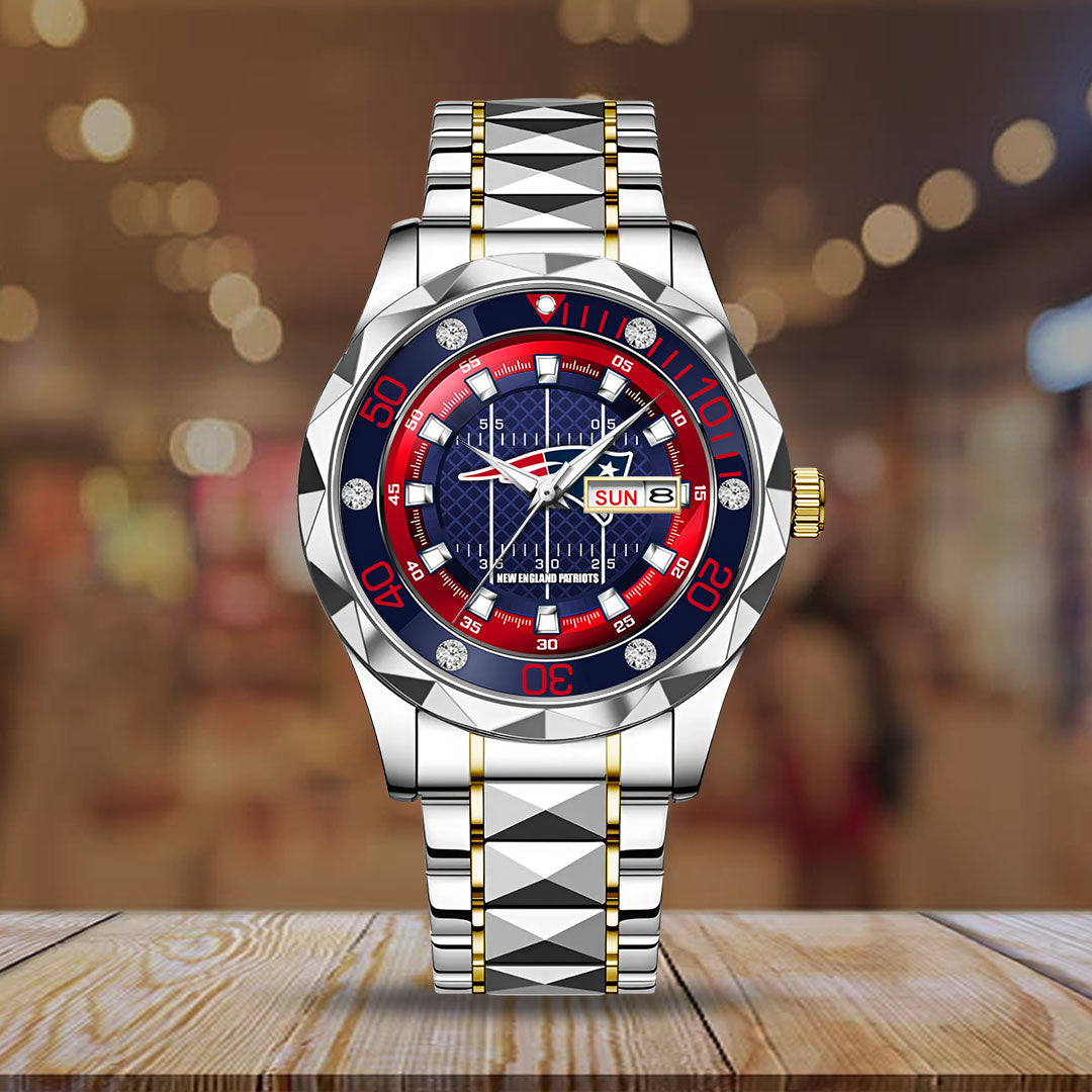 New England Patriots Alloy Luxury Quartz Watch – TMTHU911