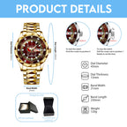 San Francisco 49ers Alloy Luxury Quartz Watch – TMTHU939