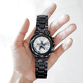 Dallas Cowboys Black Stainless Steel Watch – HOATT12940