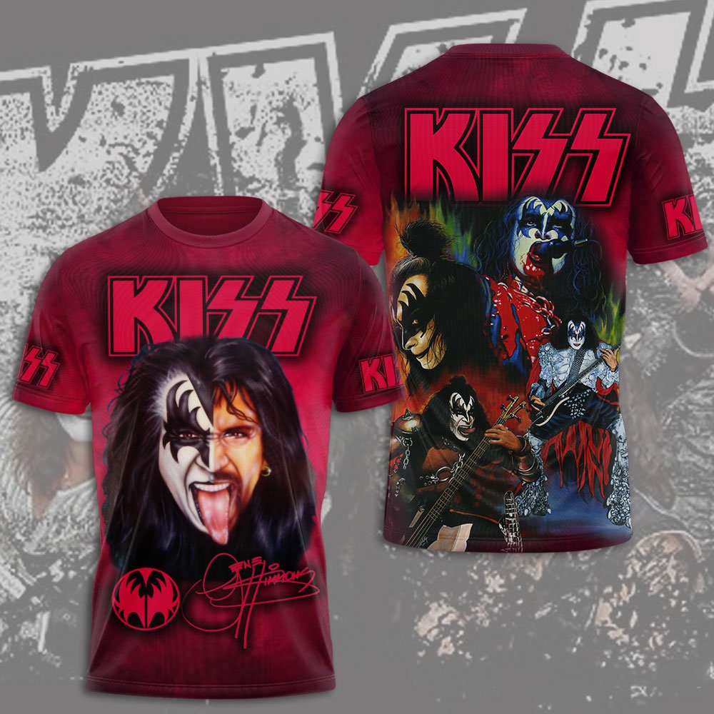 Kiss Band 3D Apparel – NGHIAVT 0837