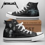 Metallica High Top Canvas Shoes – NGHIAVT 1698.4