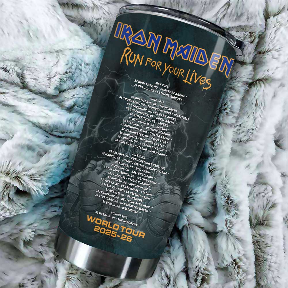 Iron Maiden Band Tumbler Cup – NGHIAVT 1702.1
