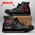 Metallica High Top Canvas Shoes – NGHIAVT 1731