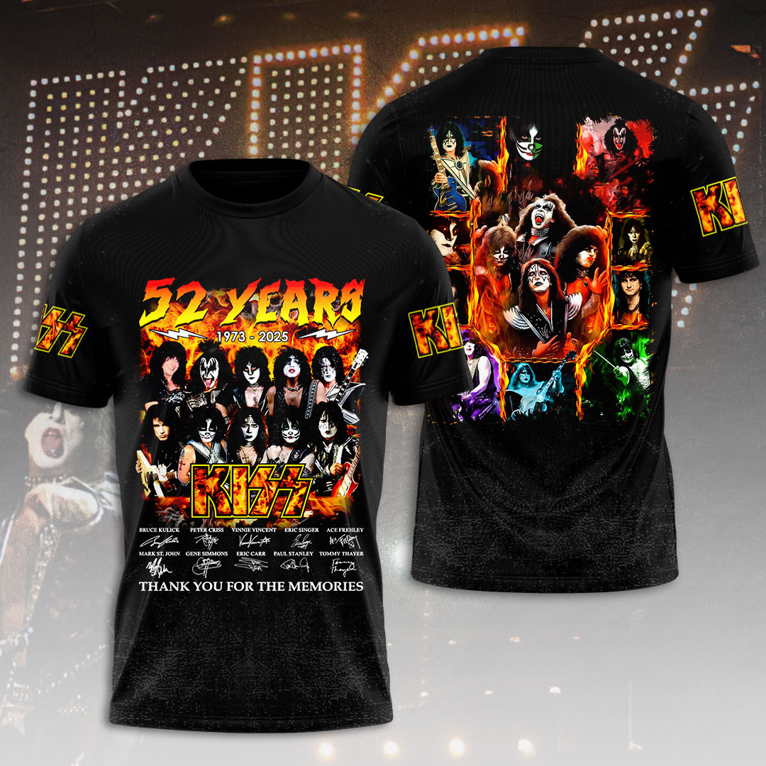 Kiss Band 3D Apparel – NGHIAVT 1793