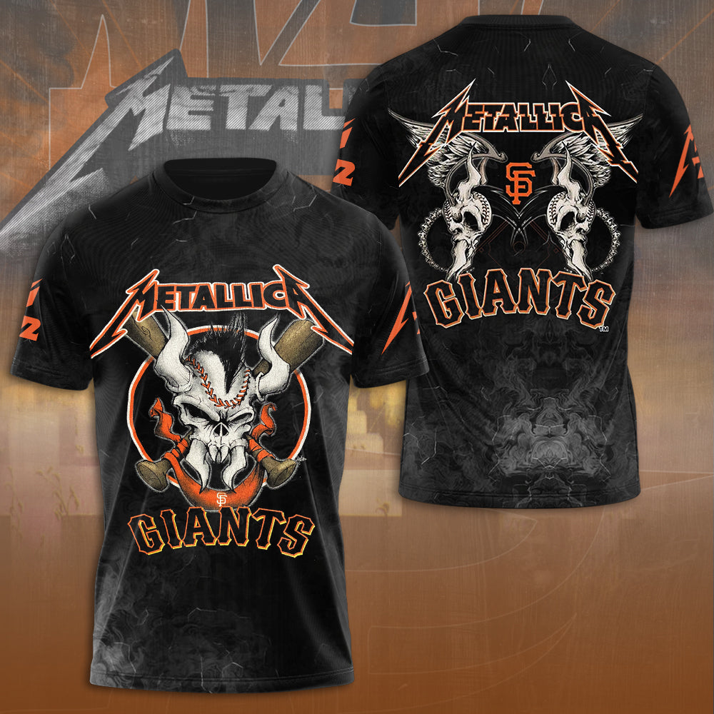 Metallica x San Francisco Giants 3D Apparel – NGHIAVT 1949