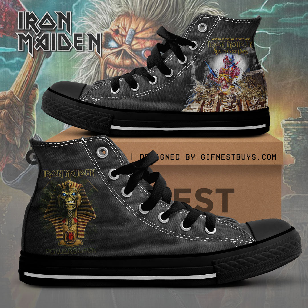 Iron Maiden Band High Top Canvas Shoes – NGHIAVT 2204.6