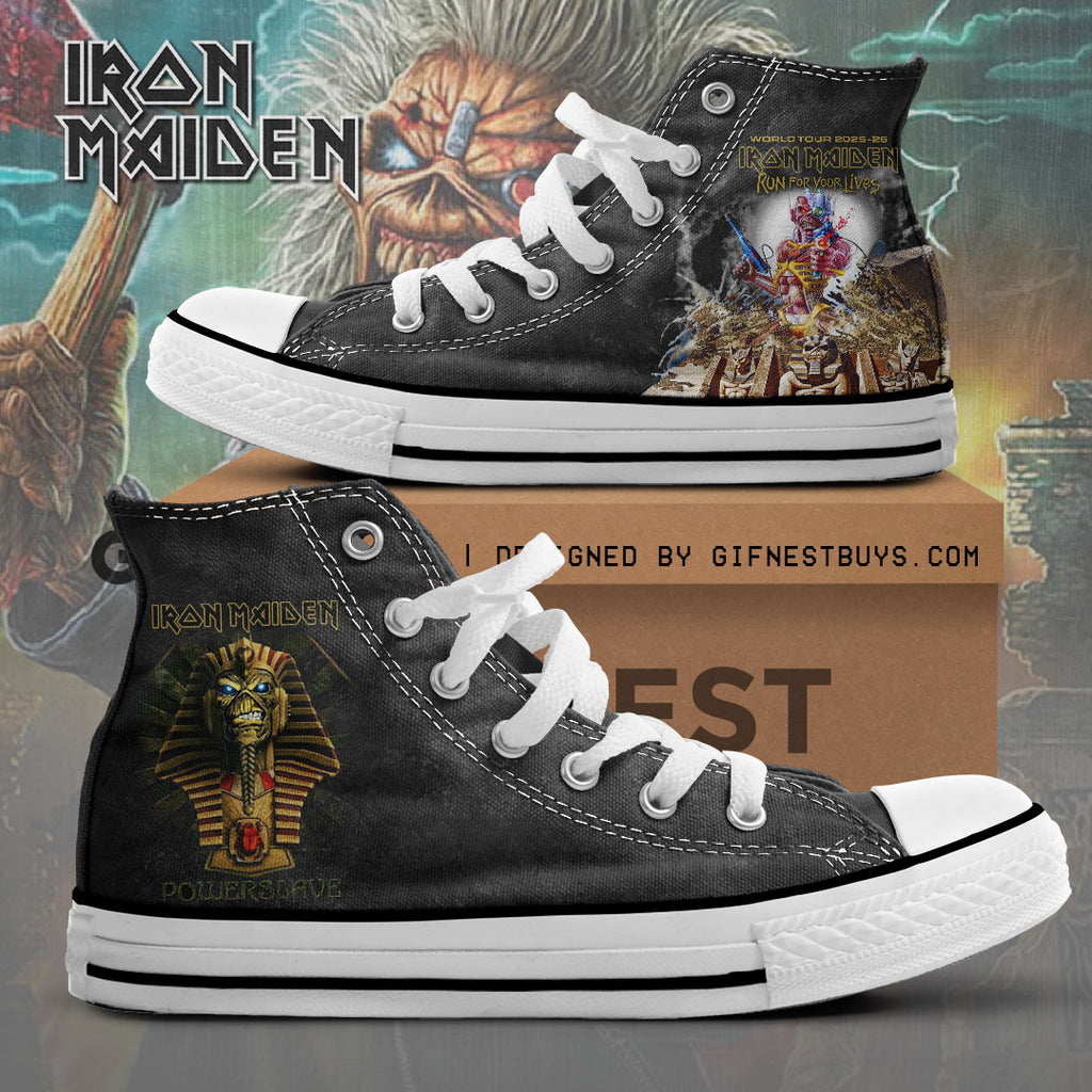 Iron Maiden Band High Top Canvas Shoes – NGHIAVT 2204.6
