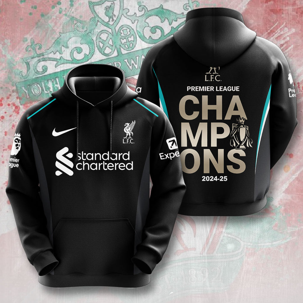 Liverpool FC 2024/25 Premier League Champions 3D Apparel – NGHIAVT 2236