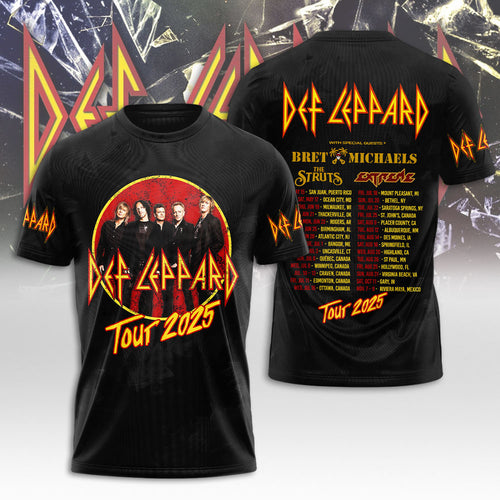 Def Leppard 3D Apparels – NGHIAVT 2303