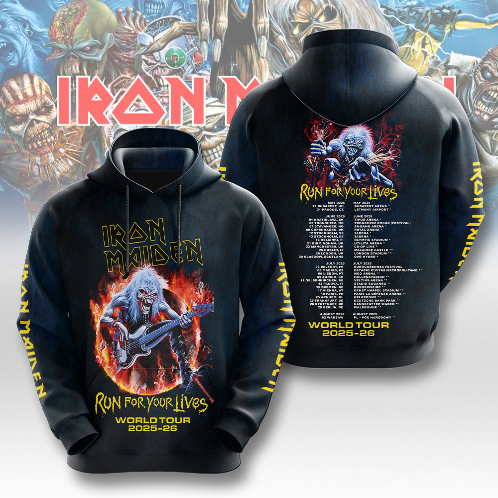 Iron Maiden 3D Apparel – NGHIAVT 2420