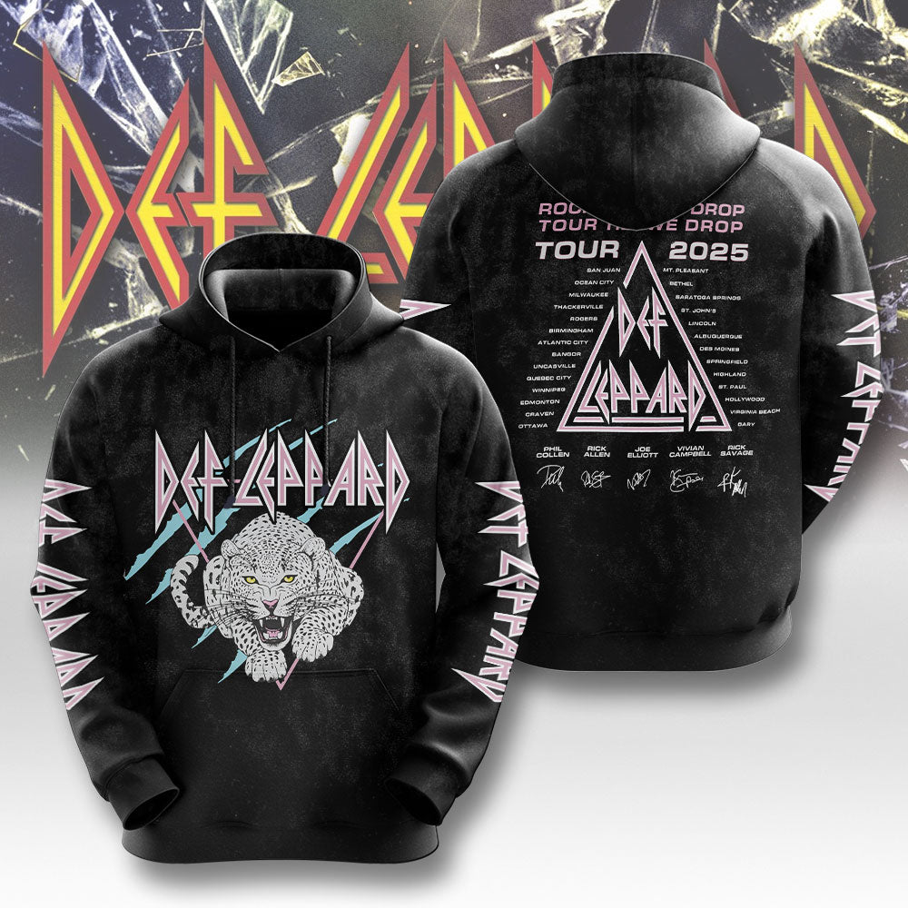 Def Leppard 3D Apparels – NGHIAVT 2442