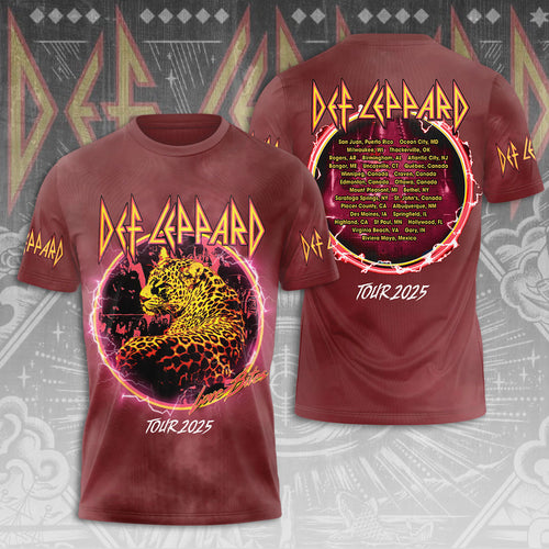 Def Leppard 3D Apparels – NGHIAVT 2443