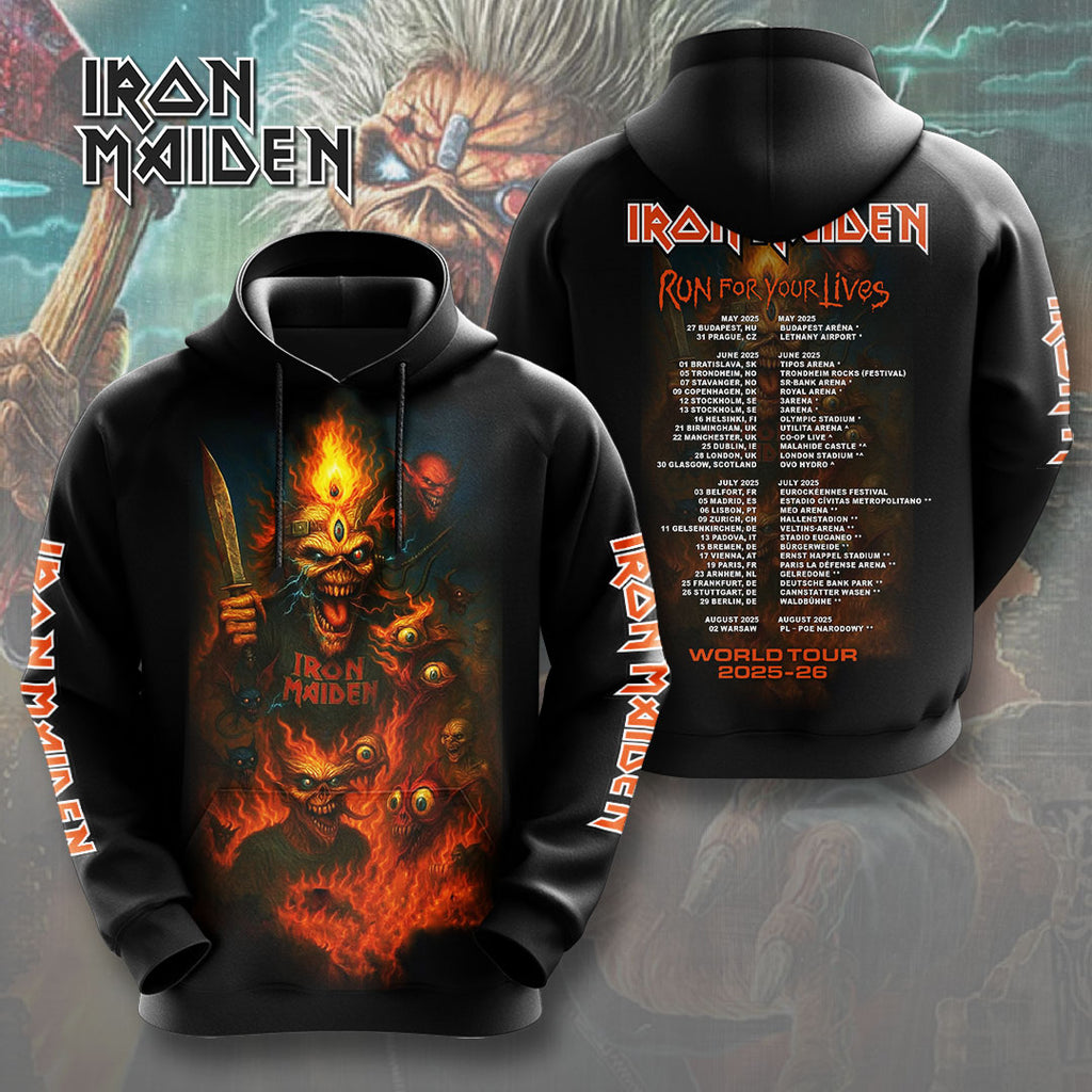 Iron Maiden 3D Apparel – NGHIAVT 2488