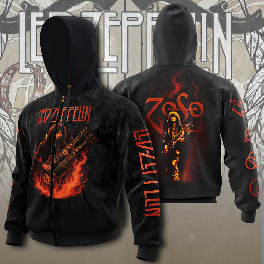 Led Zeppelin 3D Apparel – NGHIAVT 2672