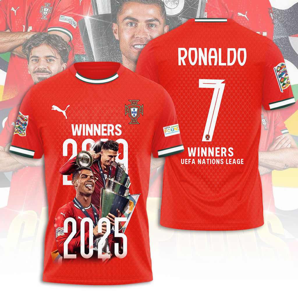 Portugal National Football Team x CR7 3D Apparel – NGHIAVT 2687