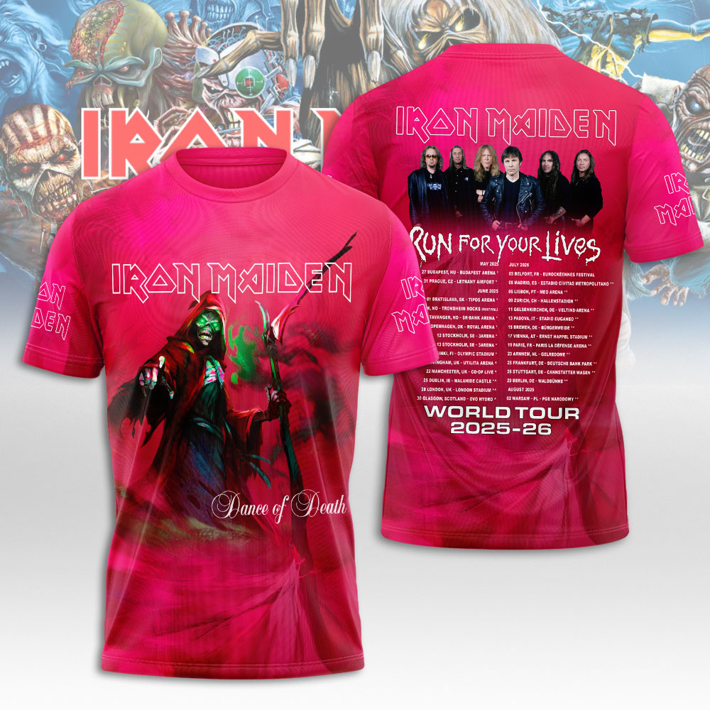 Iron Maiden 3D Apparel – NGHIAVT 2842