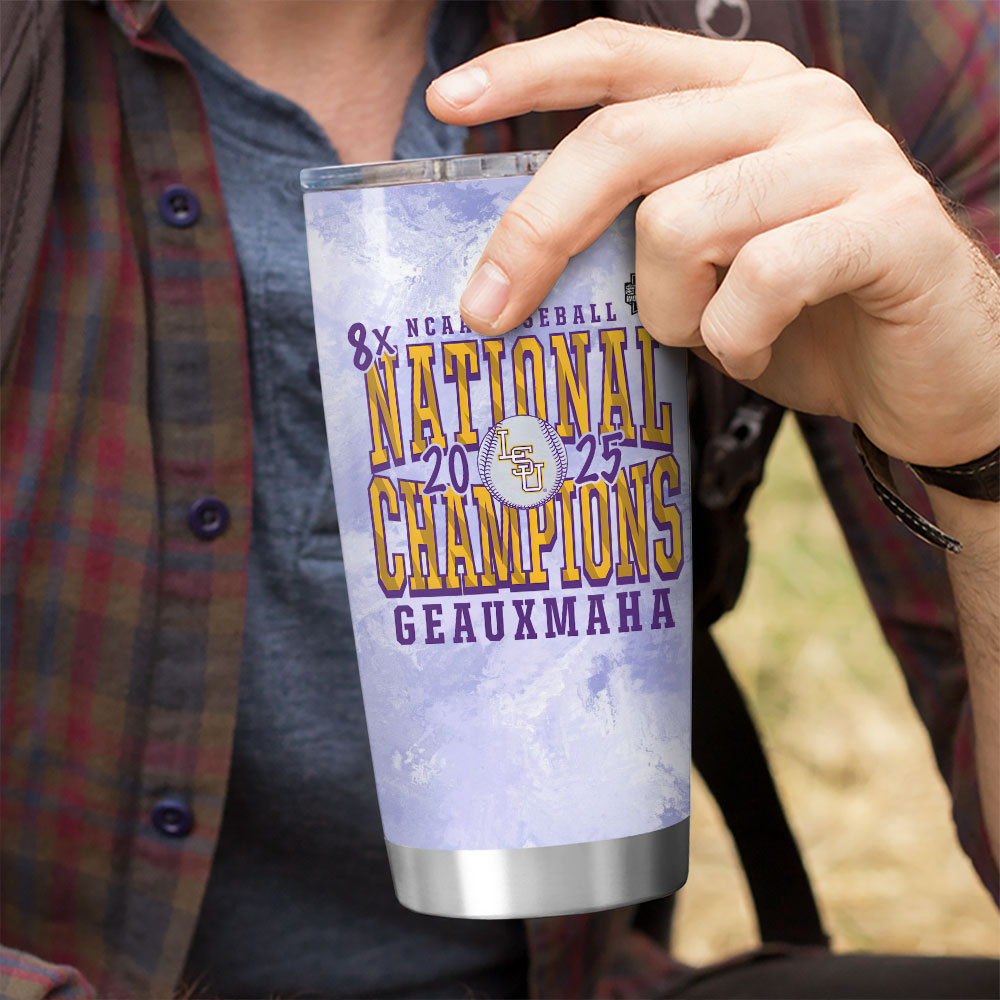 LSU Tigers Baseball Tumbler Cup – NGHIAVT 2880