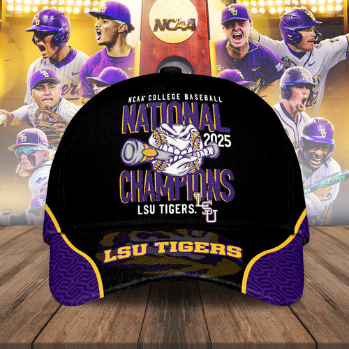 LSU Tigers Baseball 2025 National Champions Classic Cap – NGHIAVT 2943