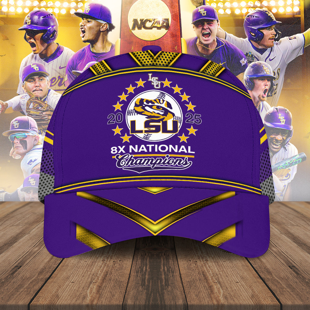 LSU Tigers Baseball 2025 National Champions Classic Cap – NGHIAVT 2948