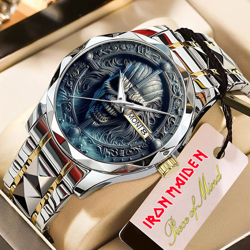 Iron Maiden Alloy Luxury Quartz Watch – NGHIAVT 2958