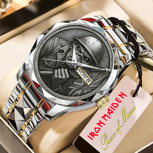 Iron Maiden Alloy Luxury Quartz Watch – NGHIAVT 2961