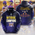 LSU Tigers Baseball 2025 National Champions 3D Apparel – NGHIAVT 2975