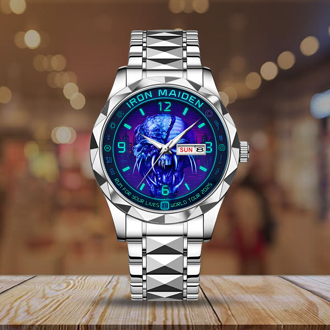 Iron Maiden Alloy Luxury Quartz Watch – NGHIAVT 3068
