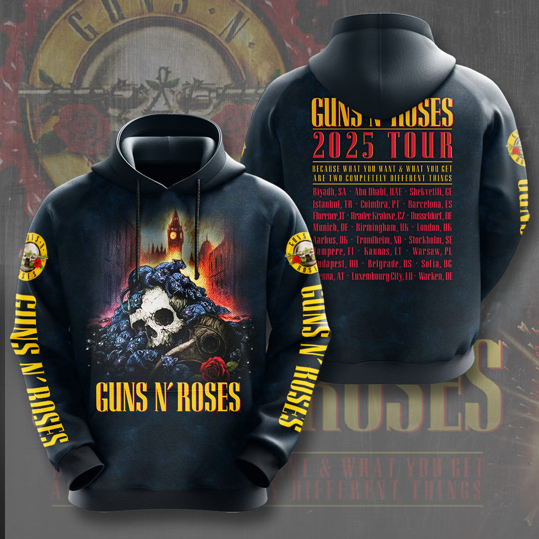 Guns N' Roses 3D Apparel – NGHIAVT 3093