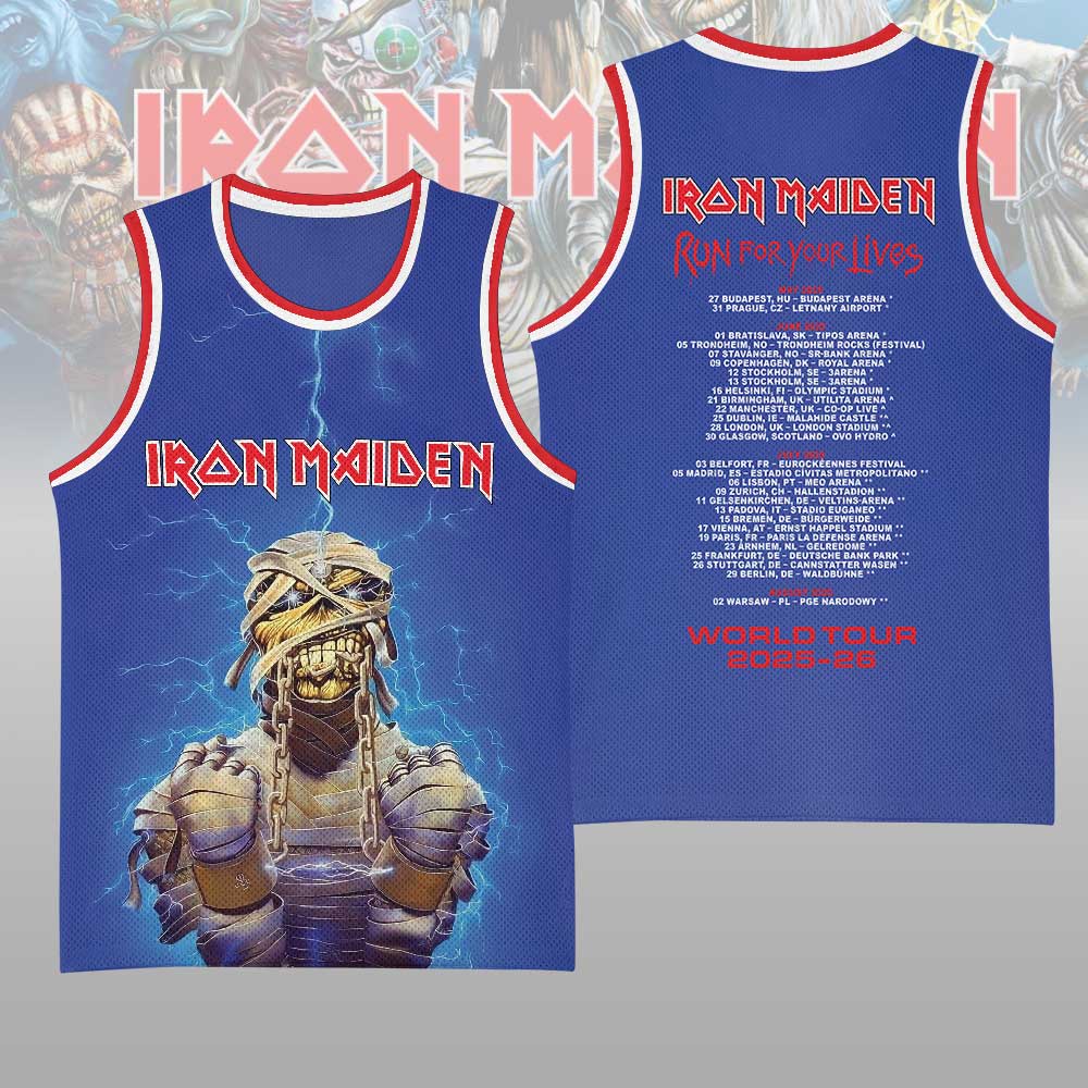 Iron Maiden Basketball Jersey – NGHIAVT 3137