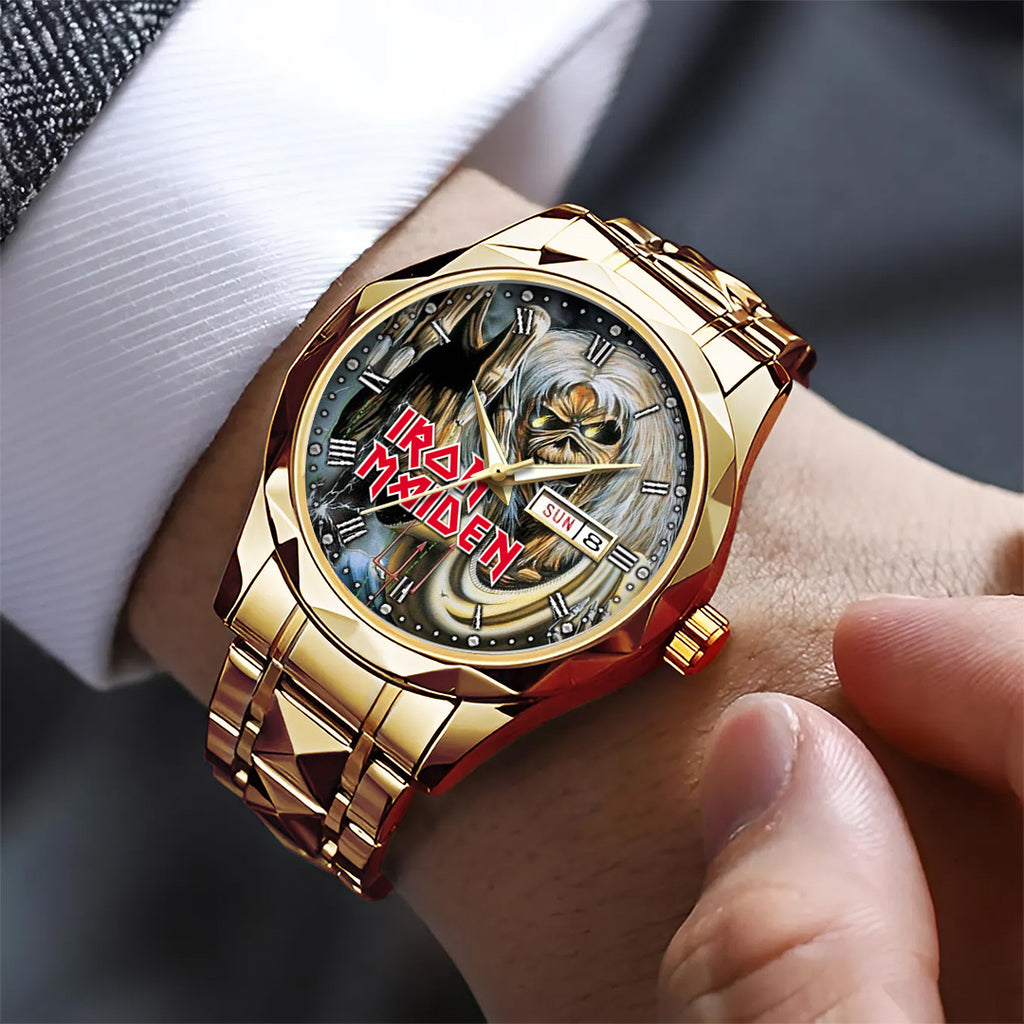 Iron Maiden Alloy Luxury Quartz Watch – NGHIAVT 3150