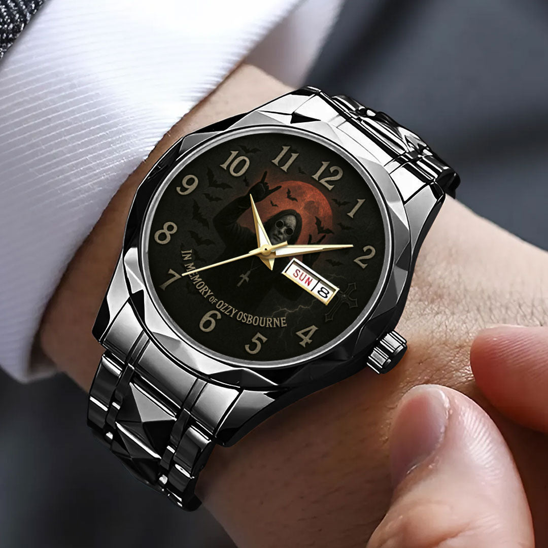 Ozzy Osbourne Alloy Luxury Quartz Watch – NGHIAVT 3297