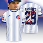 Chicago Cubs x Ryne Sandberg 3D Apparel – NGHIAVT 3367