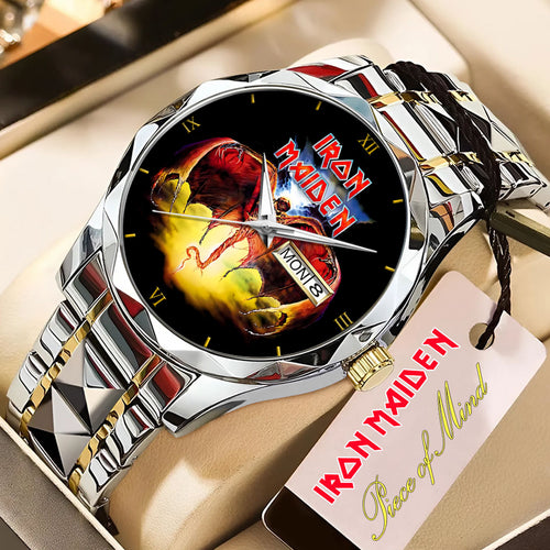 Iron Maiden Alloy Luxury Quartz Watch – NGHIAVT 3454