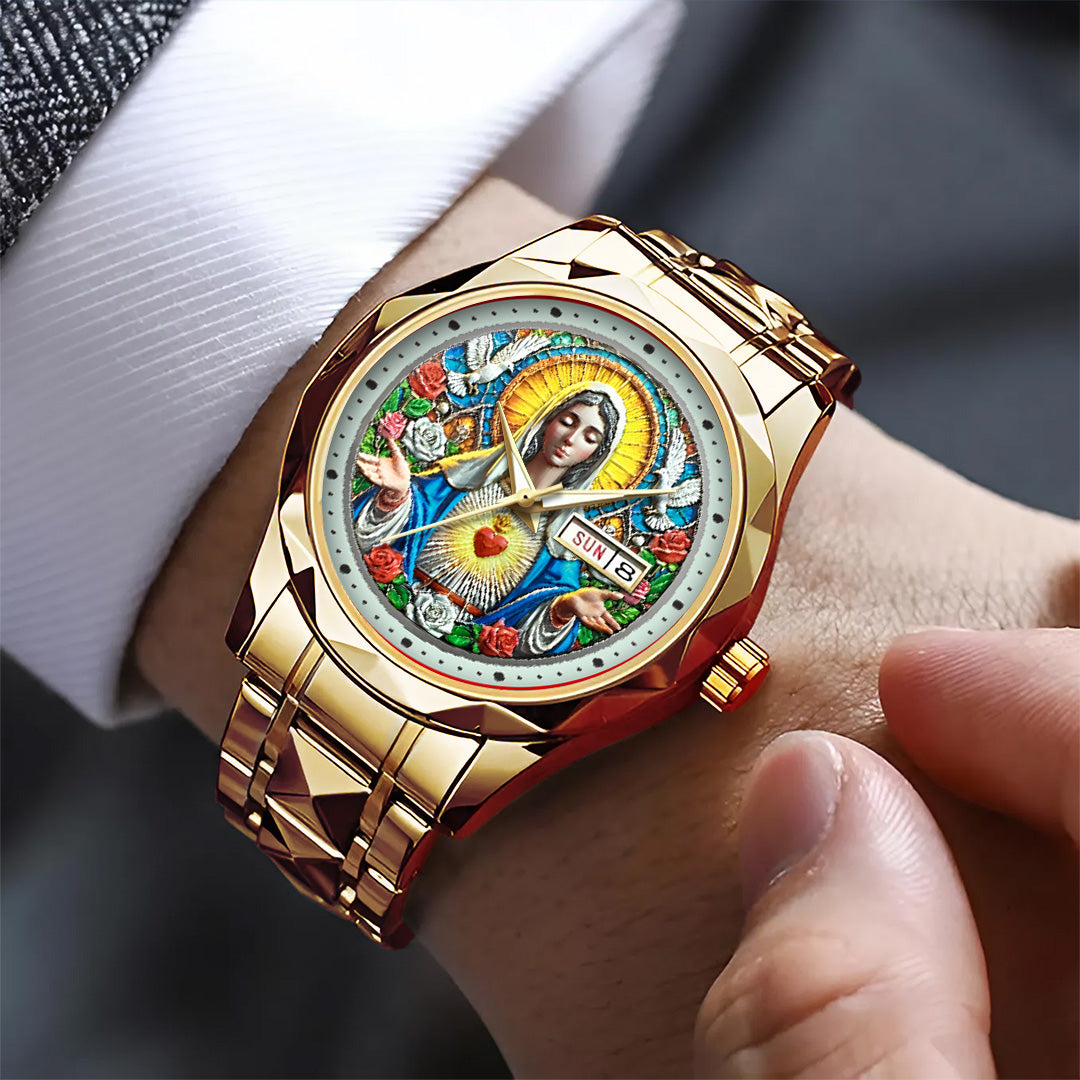 Maria Alloy Luxury Quartz Watch – NGHIAVT 3494