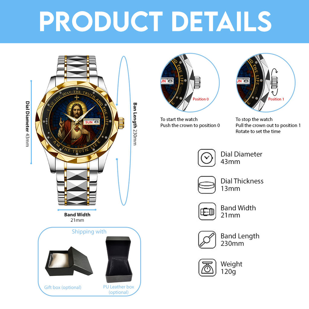 God Is Good Alloy Luxury Quartz Watch – NGHIAVT 3499