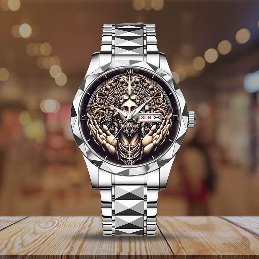 God Is Good Alloy Luxury Quartz Watch – NGHIAVT 3502
