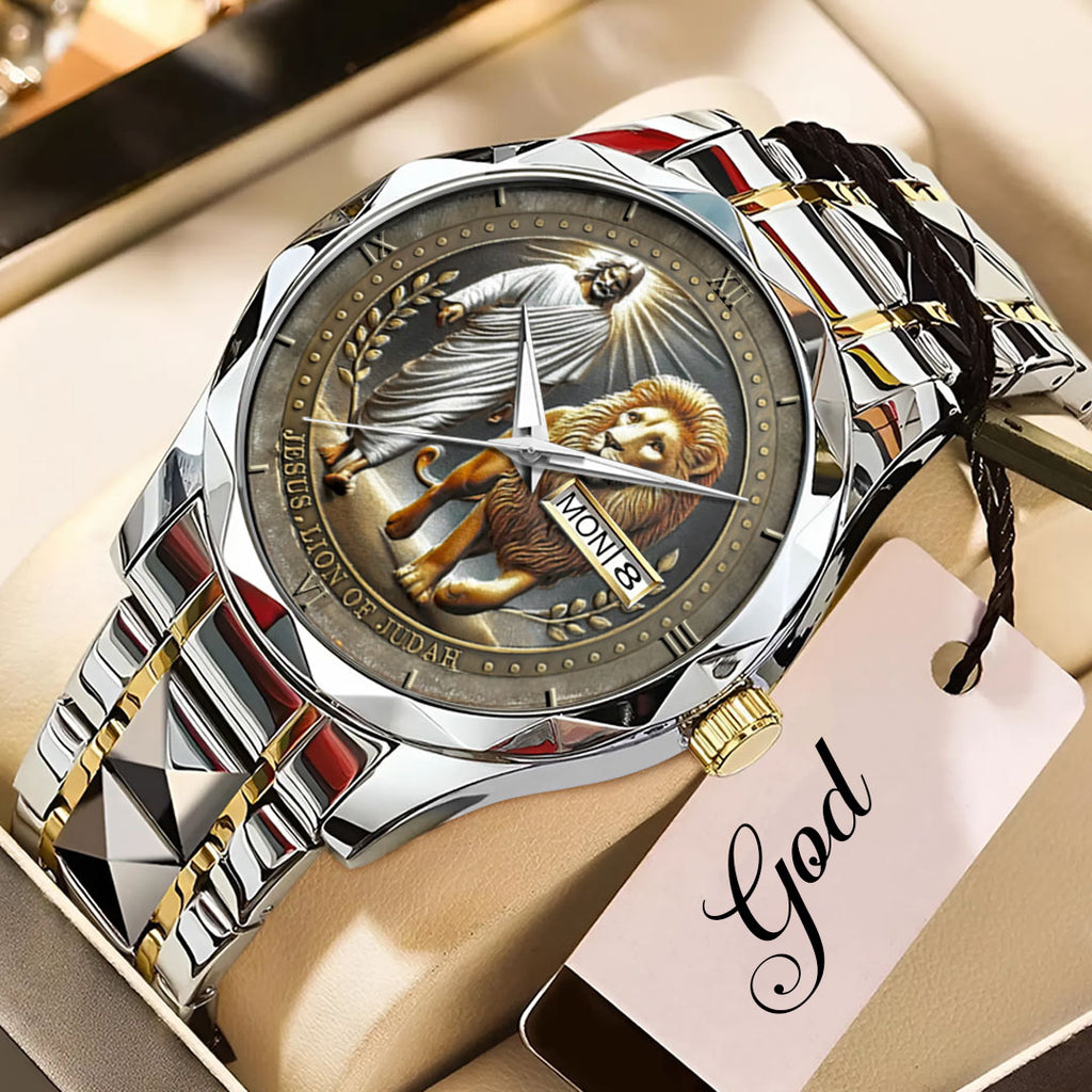 God Is Good Alloy Luxury Quartz Watch – NGHIAVT 3504